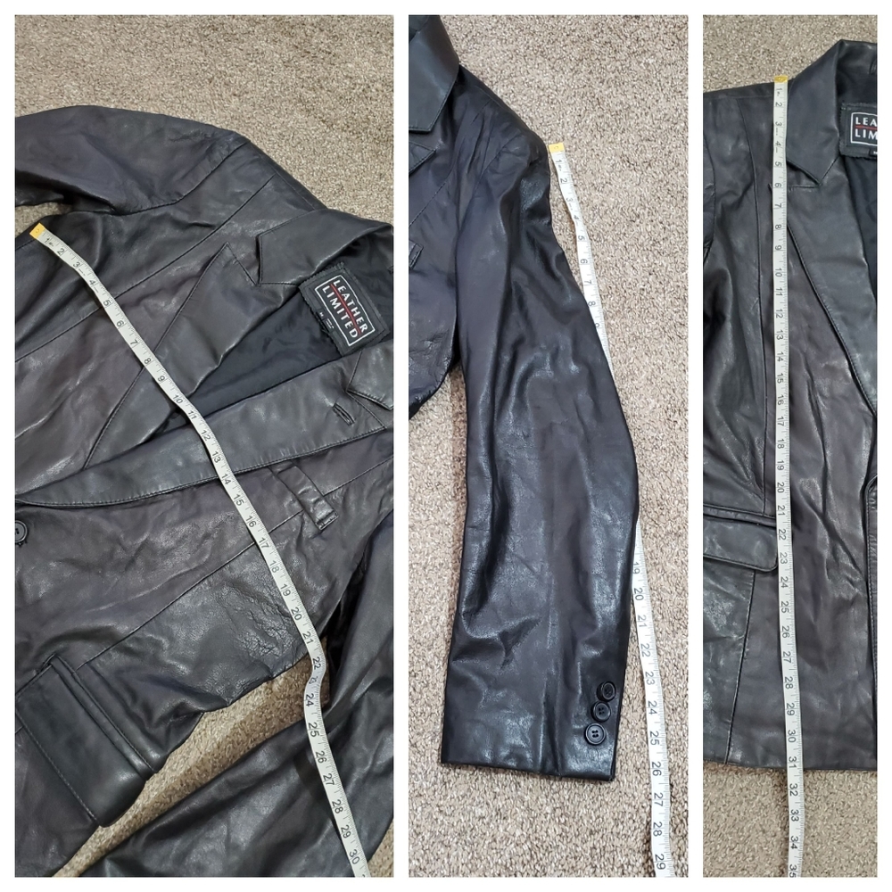 💙Genuine Leather Jacket - Picture 5 of 5